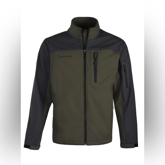Free Country Men's North Point Softshell Jacket - Picture 1 of 6